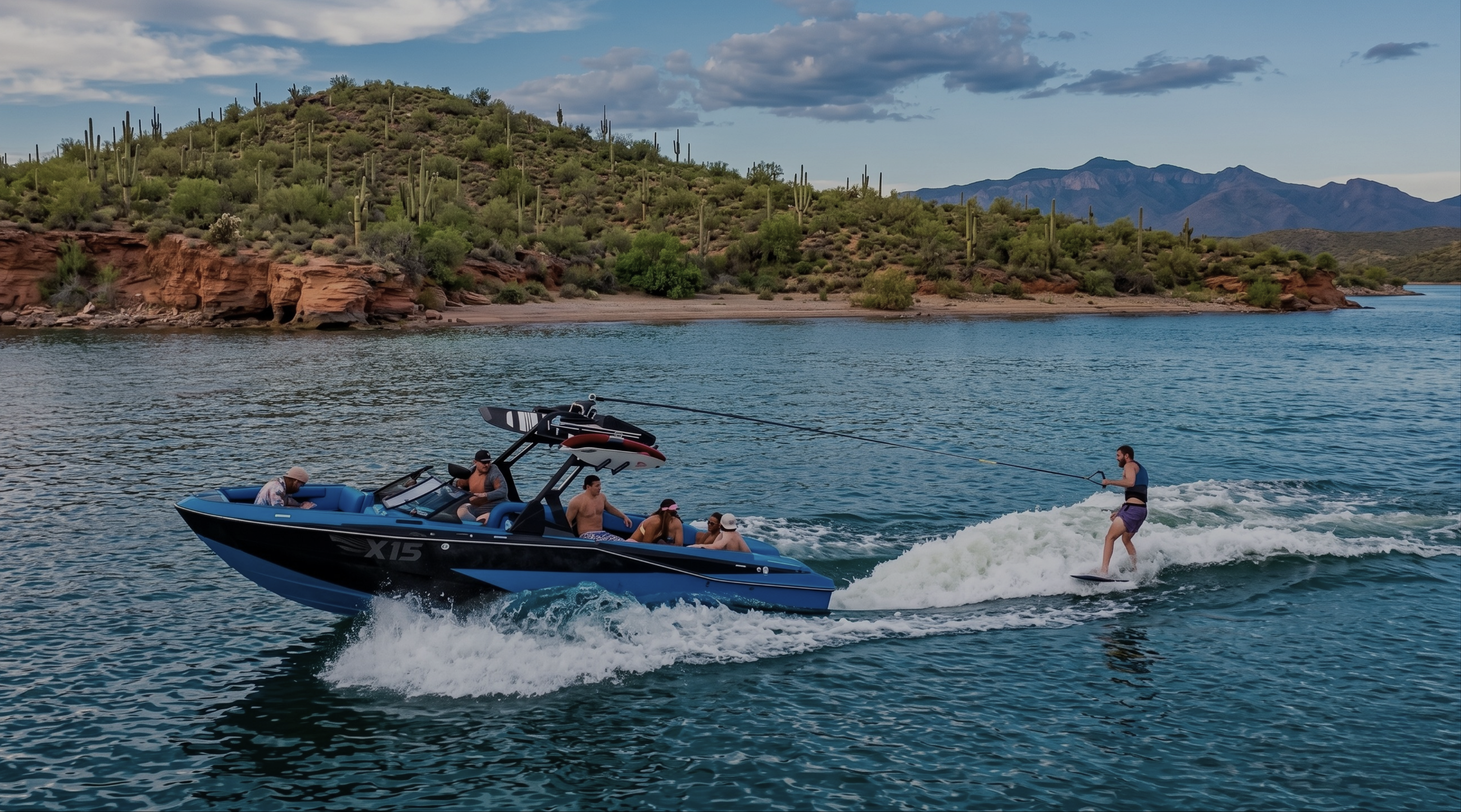 Wake surfing