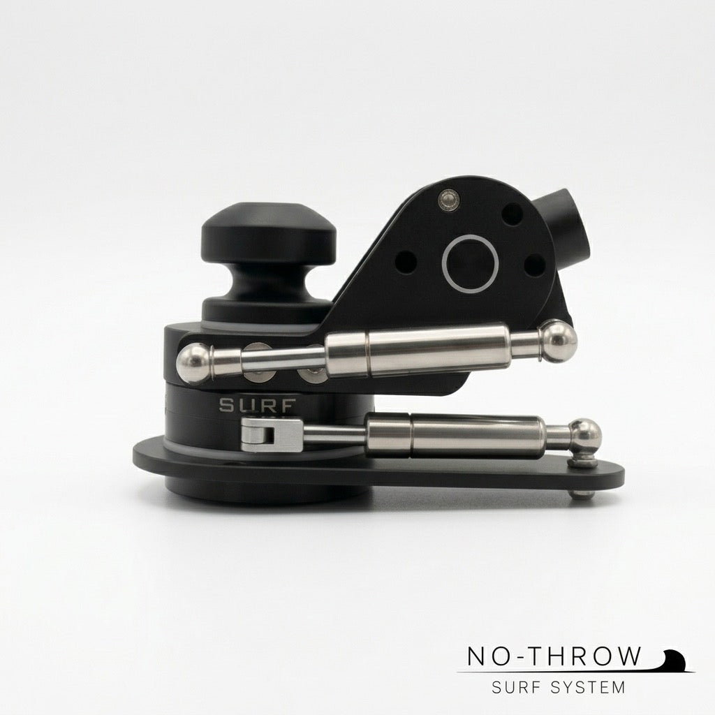 No-Throw Surf System in Black Cerakote